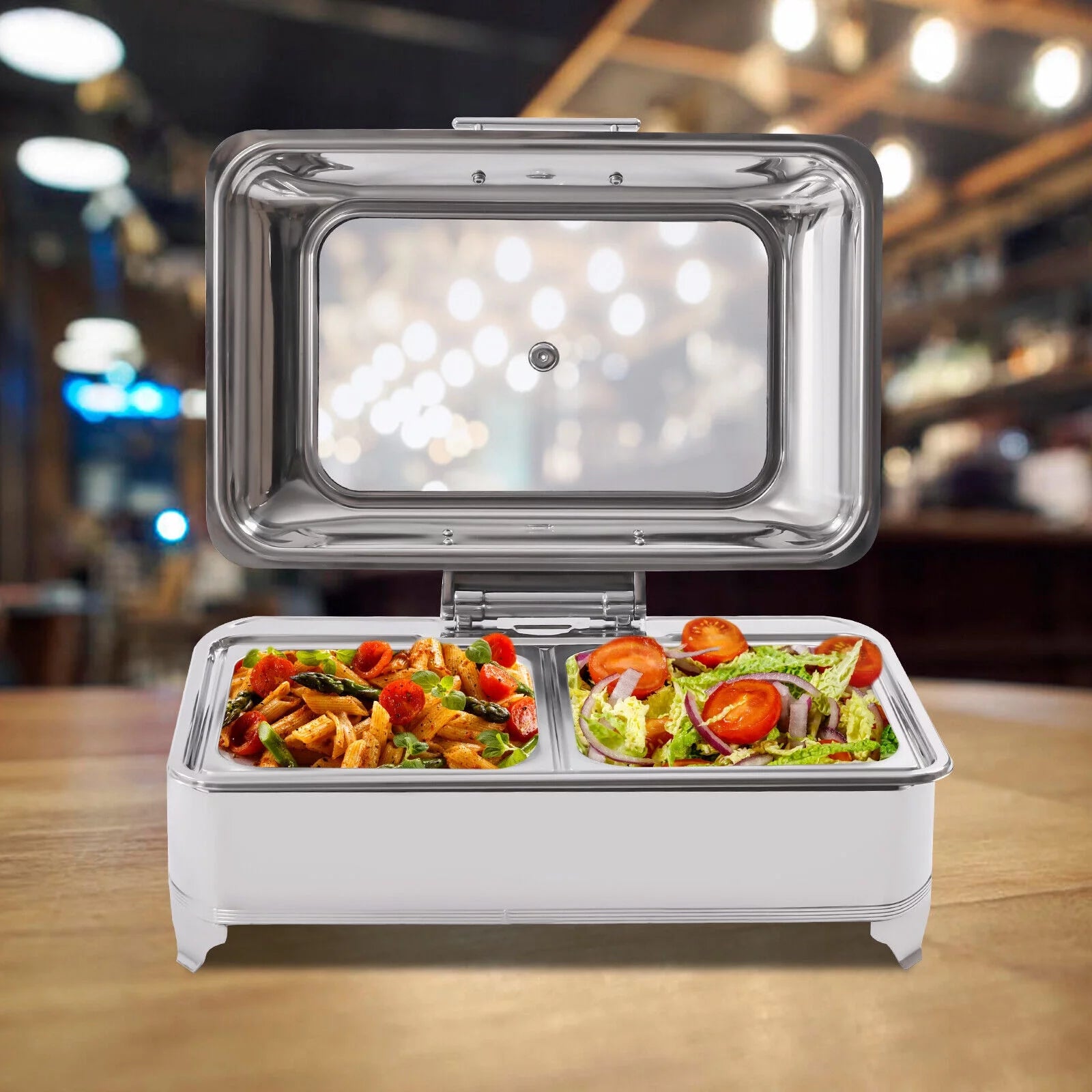 9L Electric Food Warmer with 2 Trays S4027