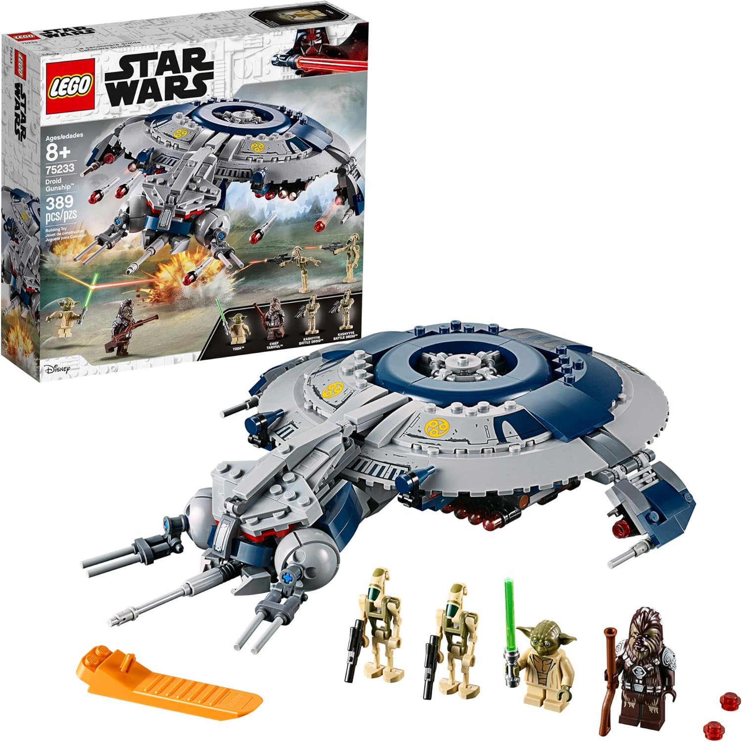 Star Wars Droid Gunship Building Kit (329 Pieces) M8689