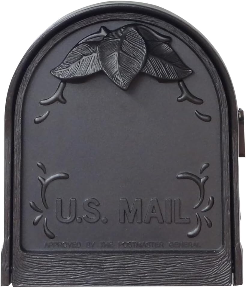 Floral Mailbox with Locking Insert and Mailbox Post I749
