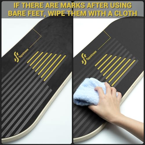7 Modes Balance Board with Adjustable Stoppers and Roller U6275