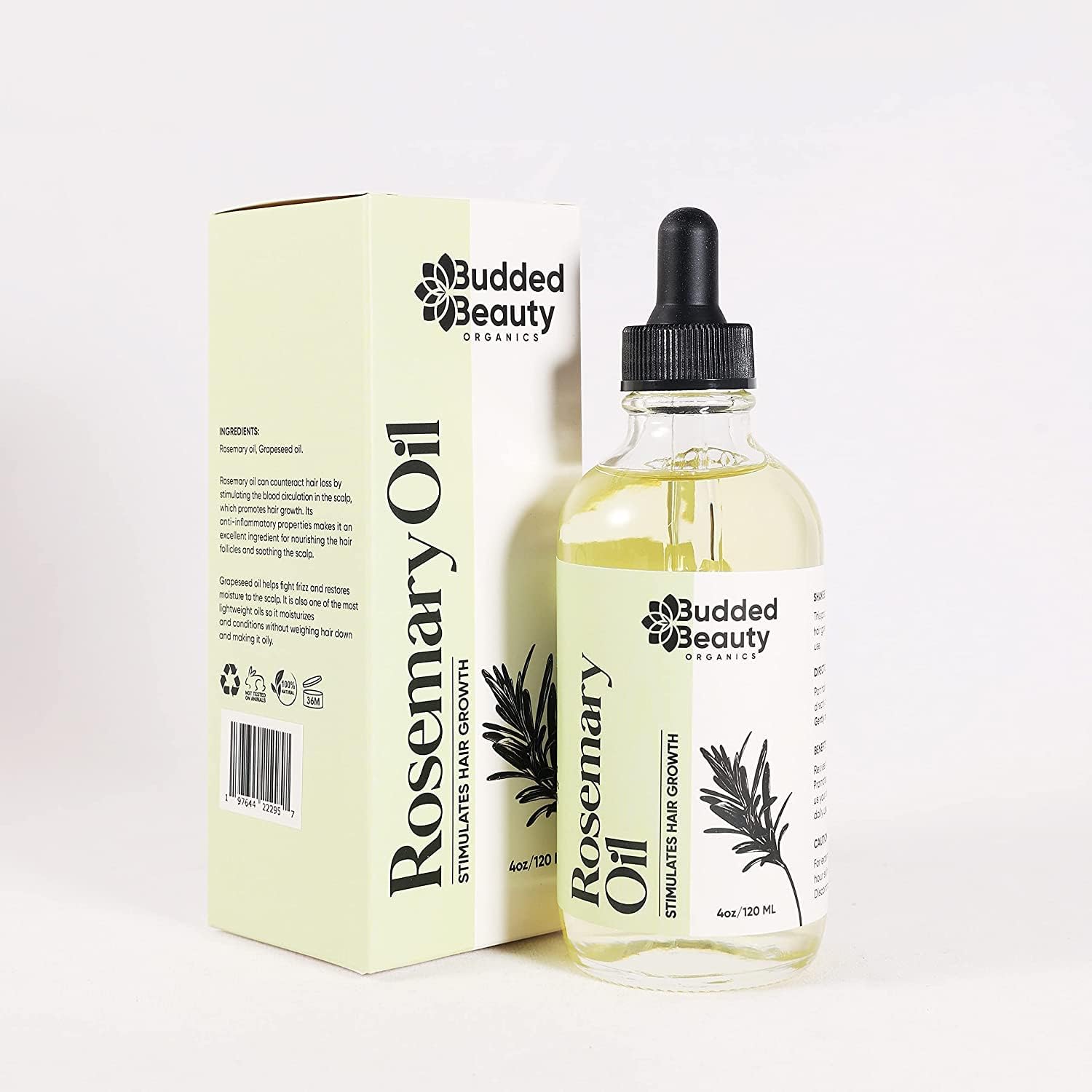 Rosemary Oil with Dropper P1331