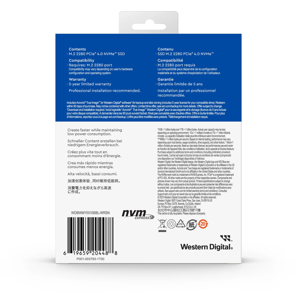 1TB NVMe Internal SSD S385