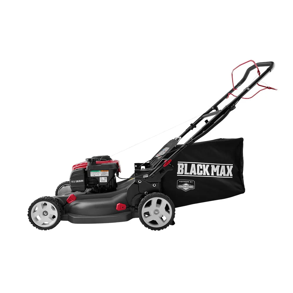 Black 21-Inch 150cc Self-Propelled Gas Mower J83535