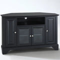 Black Corner TV Stand W5177