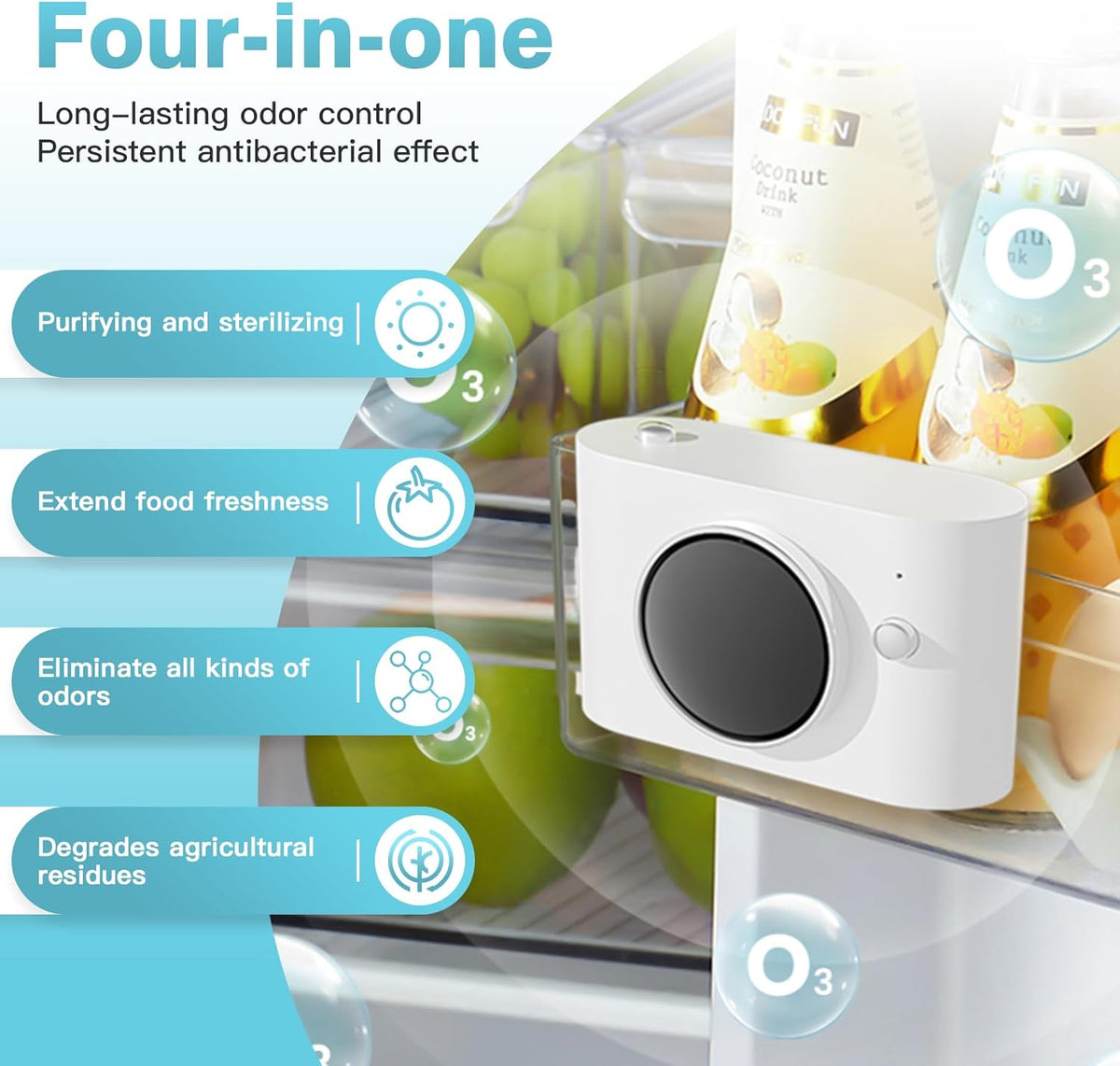 Refrigerator Deodorizer Odor Eliminator Air Purifying Bags W65813