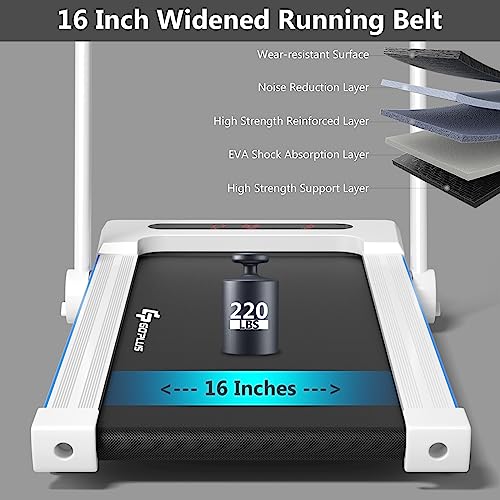 3-in-1 Folding Electric Treadmill with Large Desk Q3284