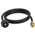 6FT Propane Hose Adapter with Gauge F3278
