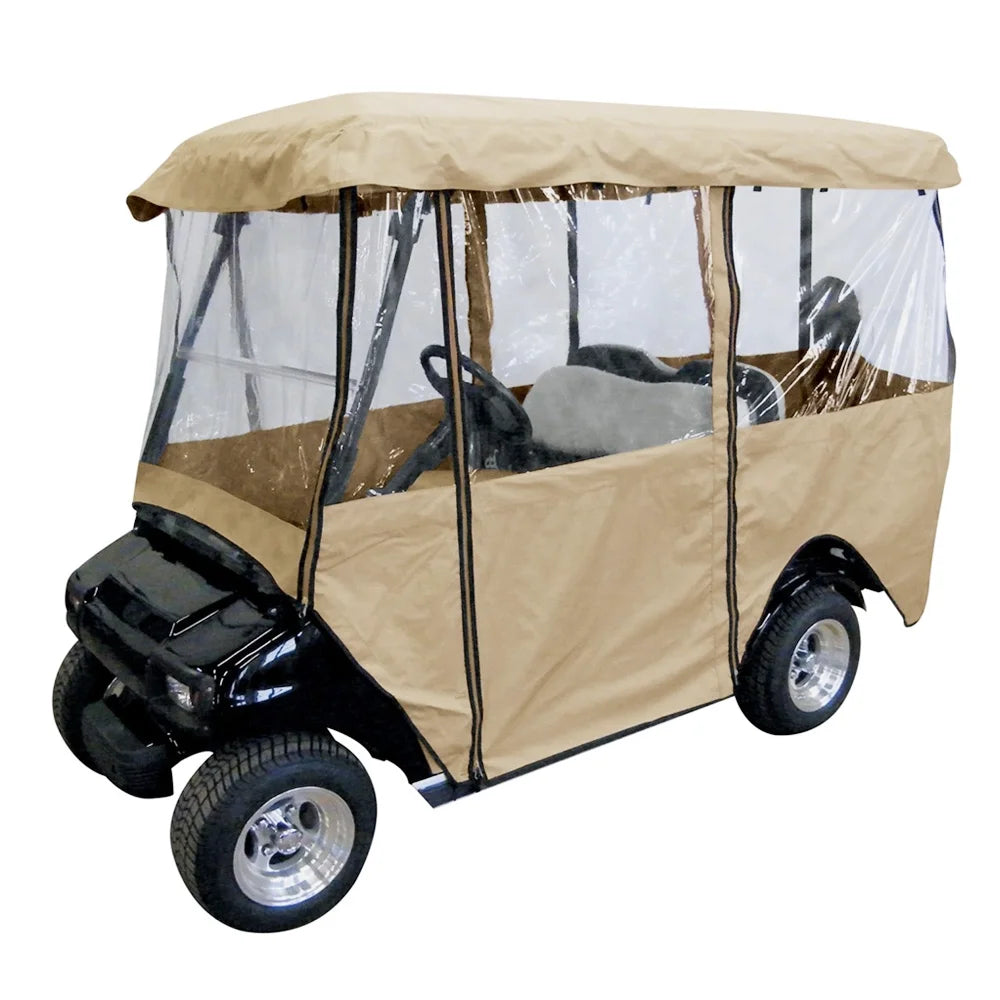 4-Person Golf Cart Cover Storage Driving Enclosure F67812
