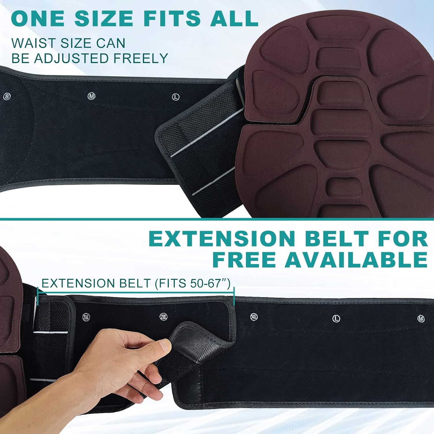 Back Brace with Adjustable Pulley System E907