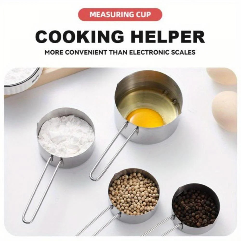 Stainless Steel Measuring Spoons and Measuring Cups C580673