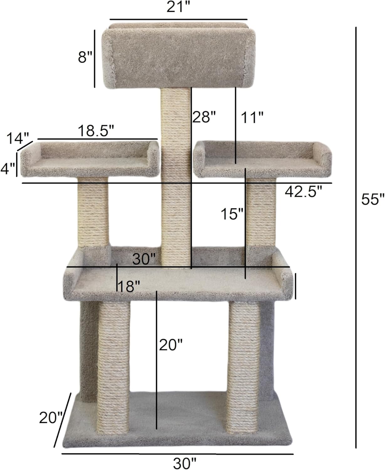 Extra Large Cat Tree Cat Tower B986637