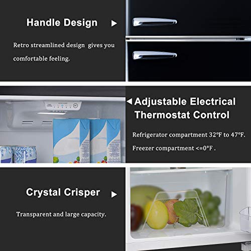 Galanz Refrigerator with True Freezer C9487