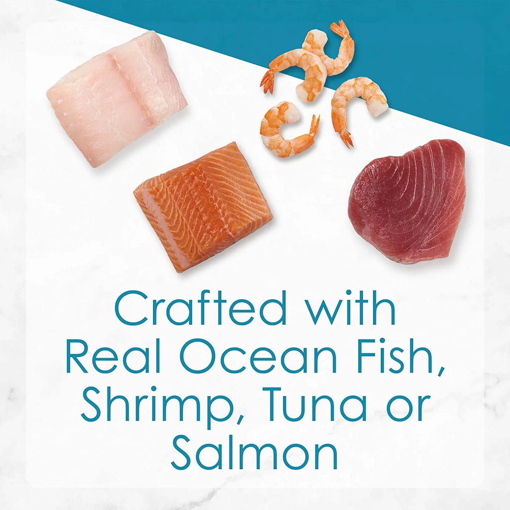 Grilled Seafood Collection Gourmet Wet Cat Food Variety Pack, 3 oz Cans Y797612