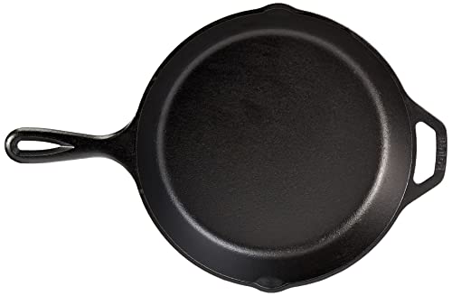 12 Inch Seasoned Cast Iron Skillet with Assist Handle R86506