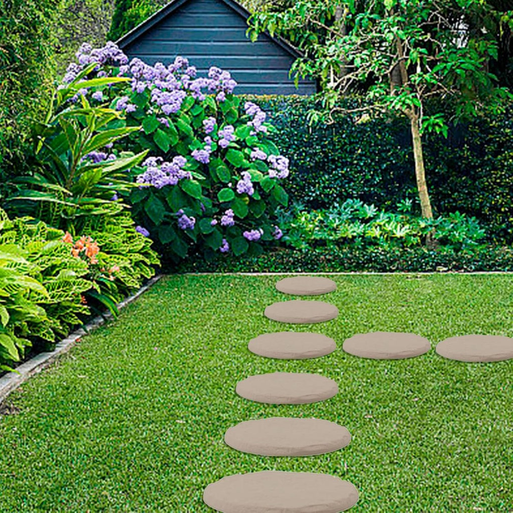 Beige Limestone Resin Garden Stepping Stones M5416