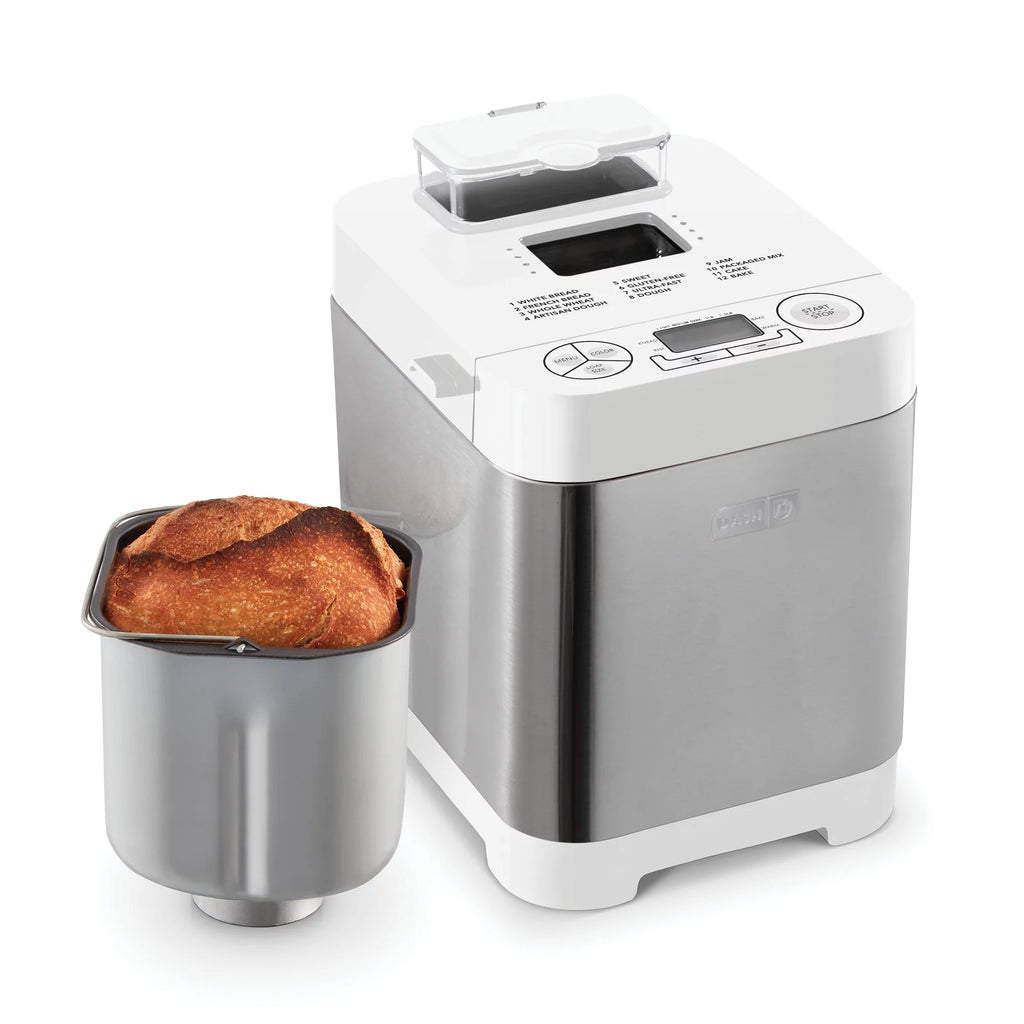 Stainless Steel Bread Maker 1.5lb Loaf Programmable 12 Settings X8816