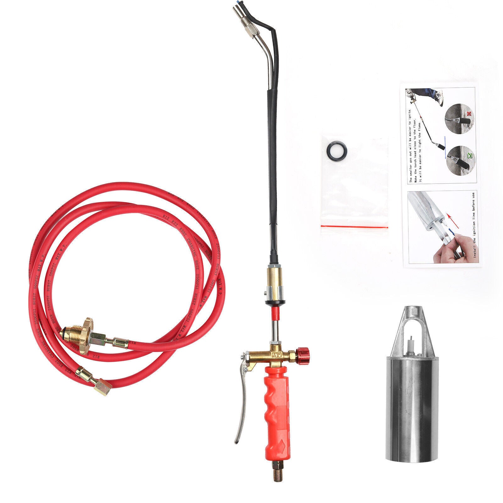 Portable Propane Torch Weed Burner with Hose T969