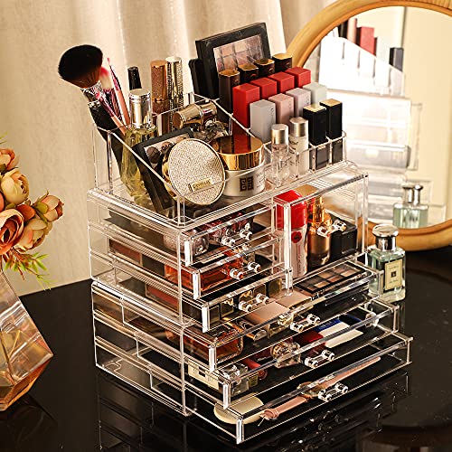 Clear Acrylic 11 Drawers Makeup Storage Organizer K133581