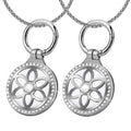 25in Adjustable Alloy Airtag Necklace V173800