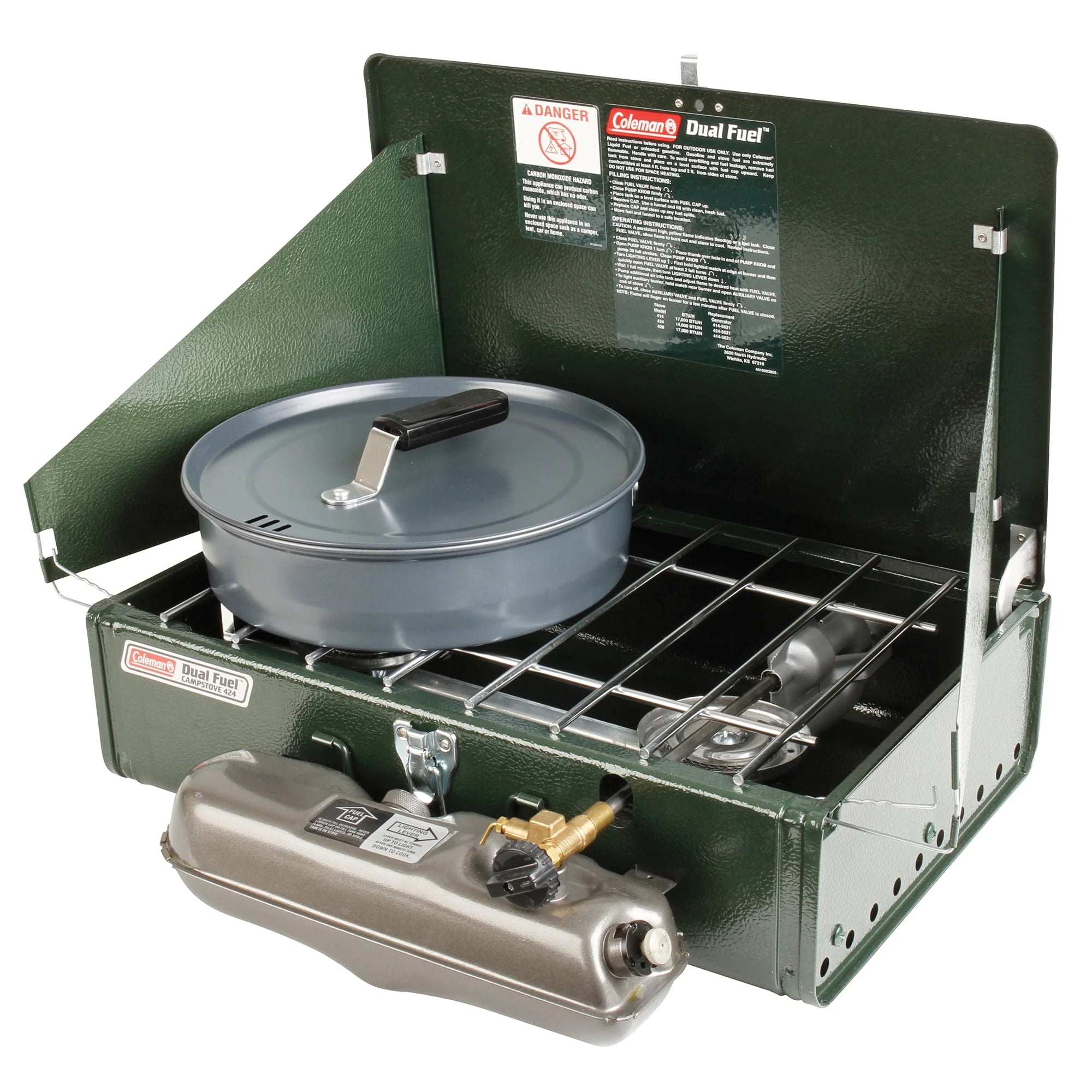 Dual Fuel 2-Burner Stove U28918