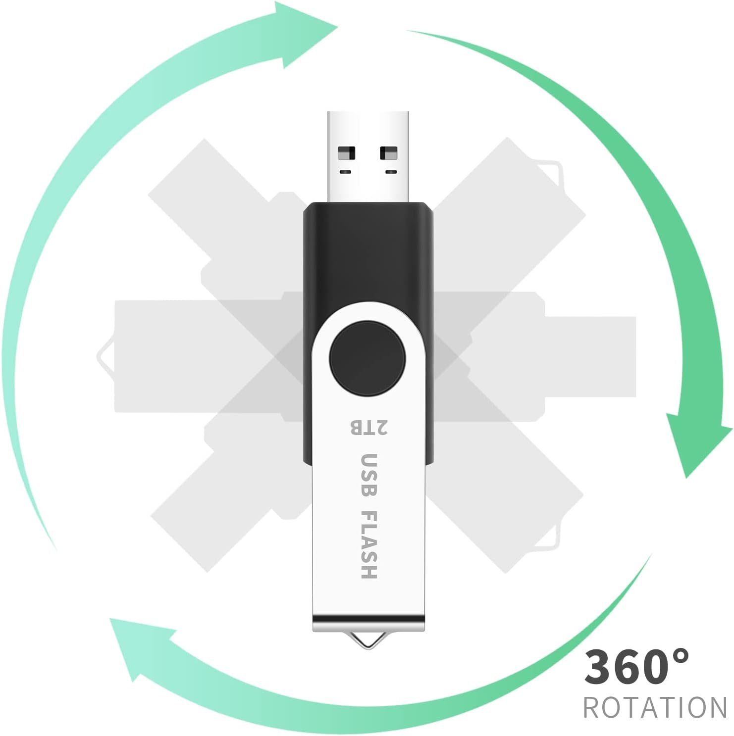 2TB USB Flash Drive Pack of 2 T268268