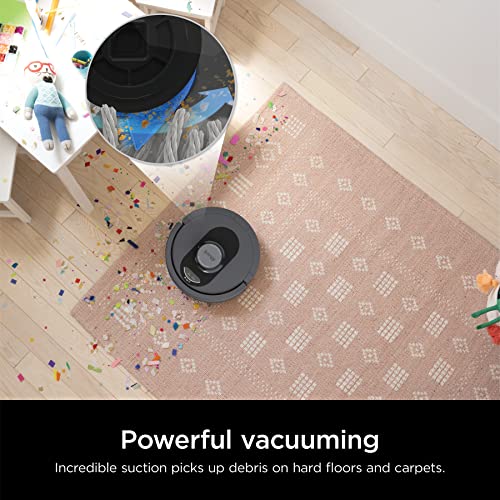 Dark Grey Robot Vacuum with HEPA Self Empty Base K612523
