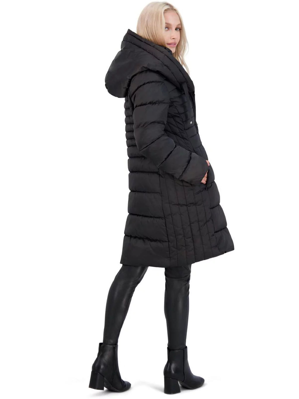 Fitted Quilted Winter Puffer Coat I612021