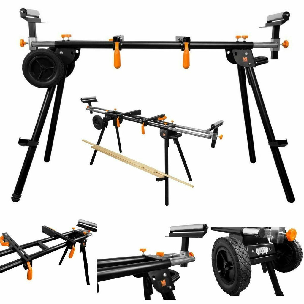 Collapsible Rolling Miter Saw Stand H30609