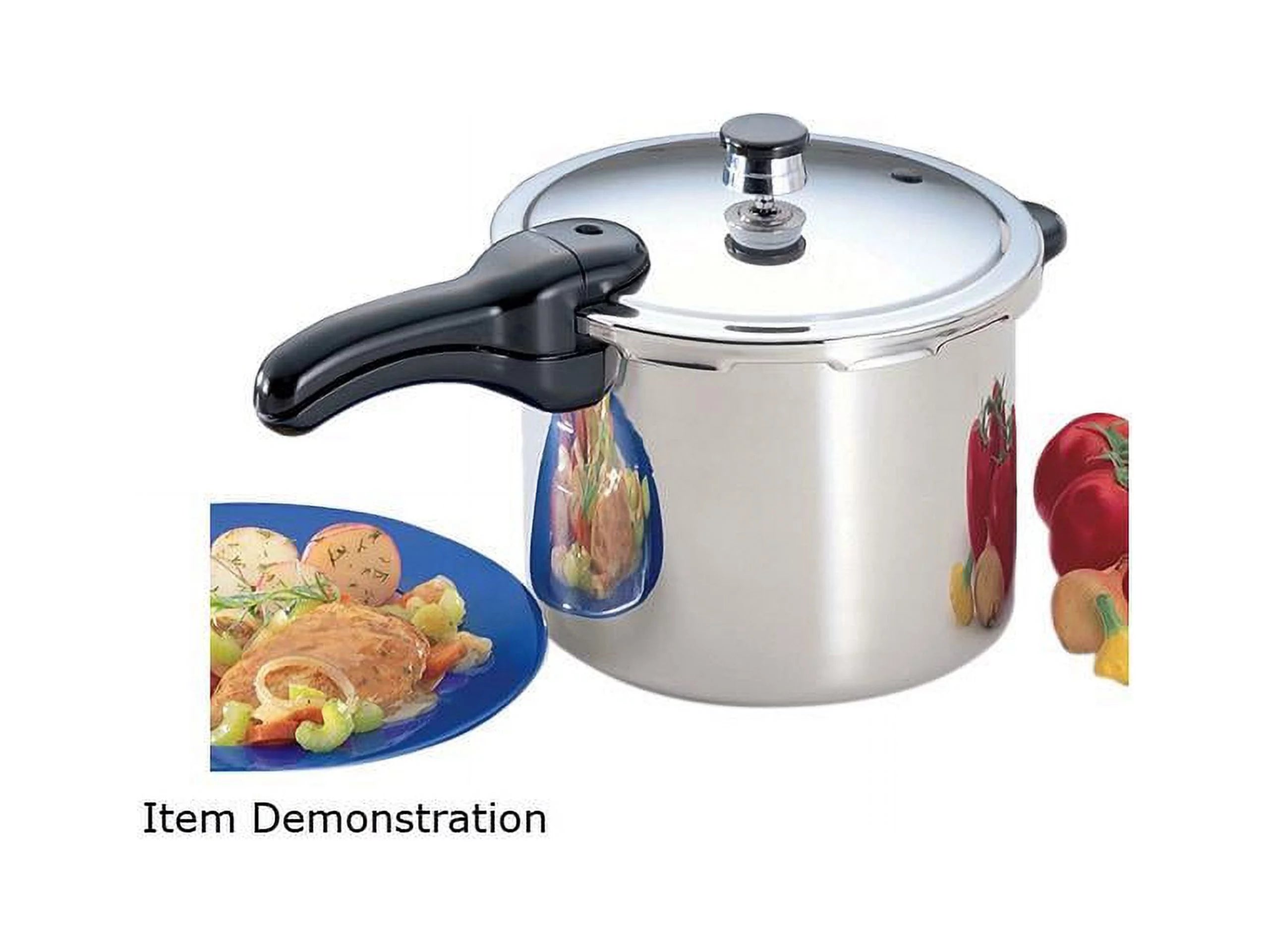6 Quart Stainless Steel Pressure Cooker N6816