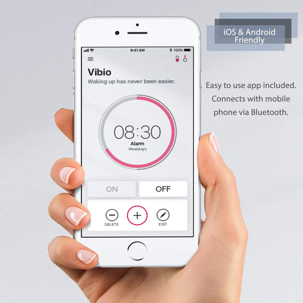 Wireless Bedshaker Alarm with Bluetooth Y945979