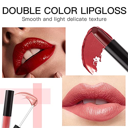 All-in-one Makeup Kit with Eyeshadow Palette Lipstick Blush Foundation Concealer Face Powder Mascara Lipgloss Brush A1500