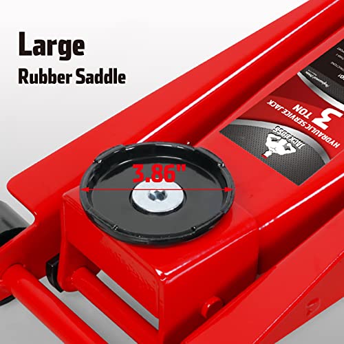 3 Ton Capacity Steel Hydraulic Floor Jack Z9171