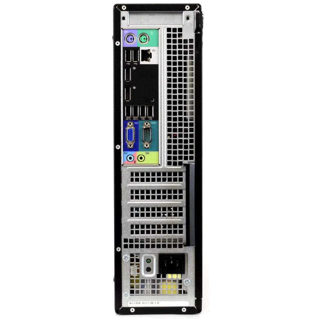 Restored Dell Desktop Tower Computer, Intel Core i5, 8GB RAM, 500GB HD, DVD-ROM, Windows 10 Home, Black G222410