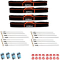 12-Foot Spring-Loaded Poles for Dust Barriers (4-Pack) P56678