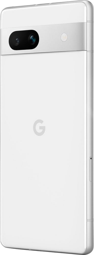 Unlocked Android Cell Phone with Wide Angle Lens and 24-Hour Battery - 128 GB - Snow I61704