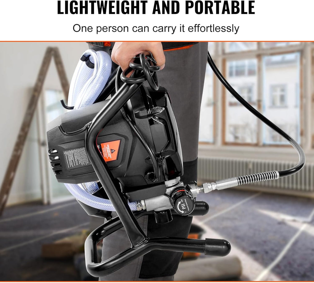Stand Airless Paint Sprayer, 3000PSI 750W Electric Airless Sprayer T866220