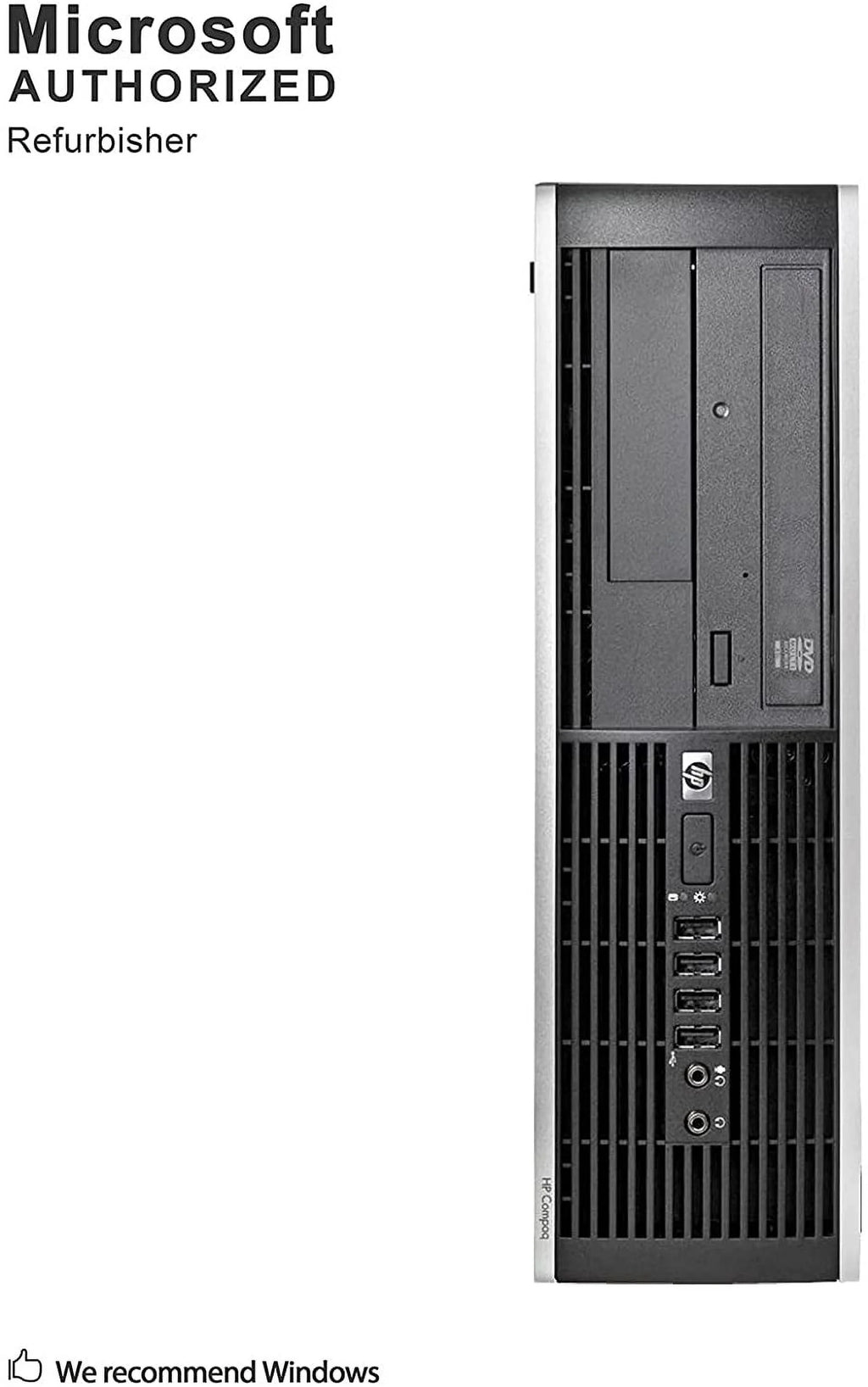 Pre-Owned Desktop Computer Tower PC Intel QuadCore i3 3.2GHz Processor 4GB RAM 2TB Hard Drive Windows 10 Pro With Keyboard And Mouse K206308