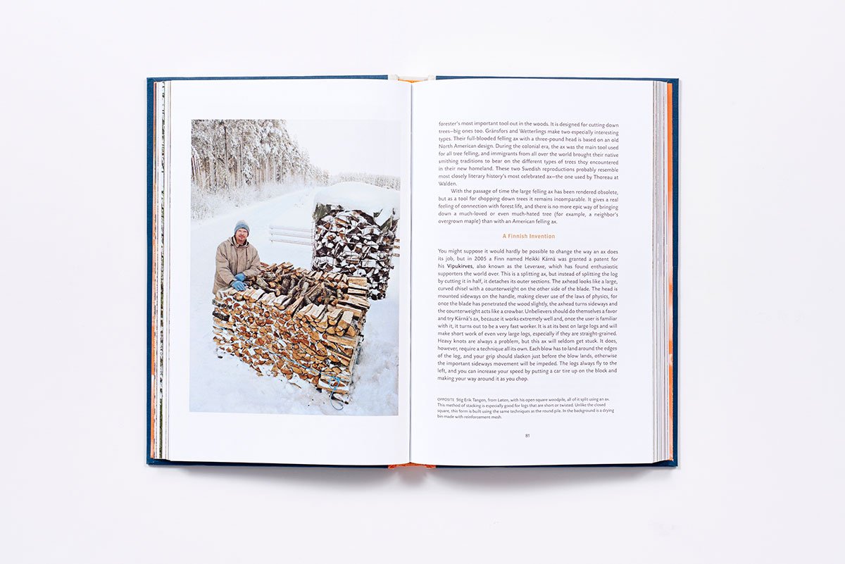 Chopping, Stacking, and Drying Wood the Scandinavian Way C61485