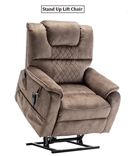 Yellow Heavy Duty Electric Recliner Lift Chair R948