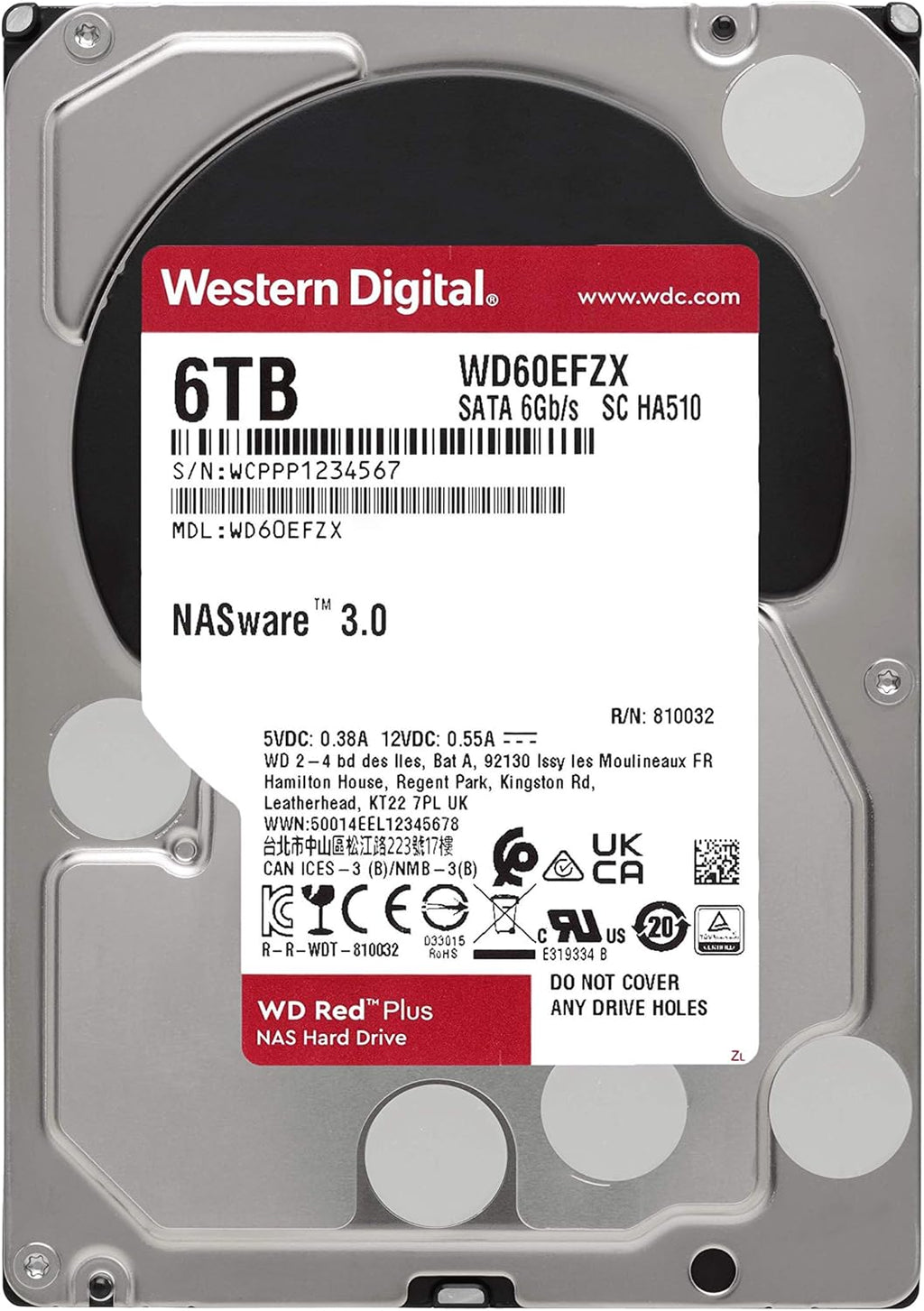 8TB NAS Internal Hard Drive HDD H739