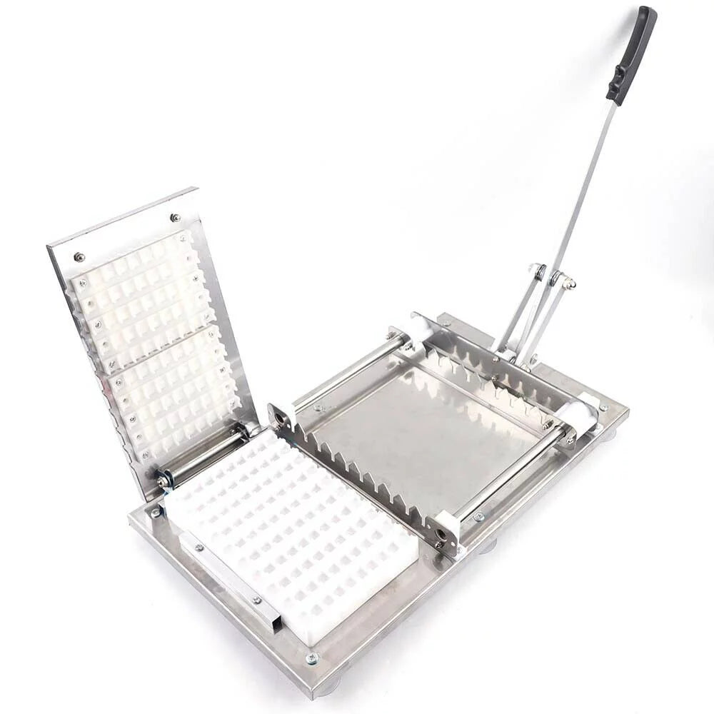 Manual Meat Skewer 10 Strings BBQ Tool X588
