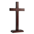 12.5 Inch Wooden Wall Cross H892