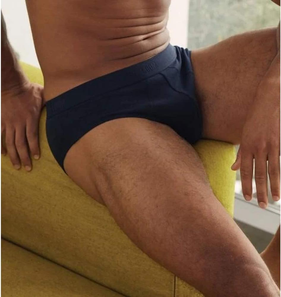 Mens Classic Sport Briefs (Pack of 2) (White) D561