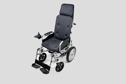 Reclining Foldable Electric Wheelchair (Black) S9478