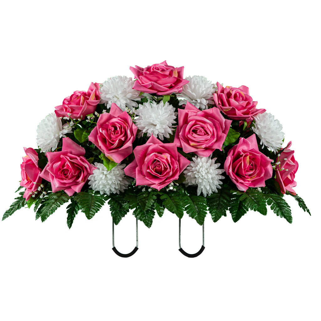 30" Artificial Cemetery Flowers Y882