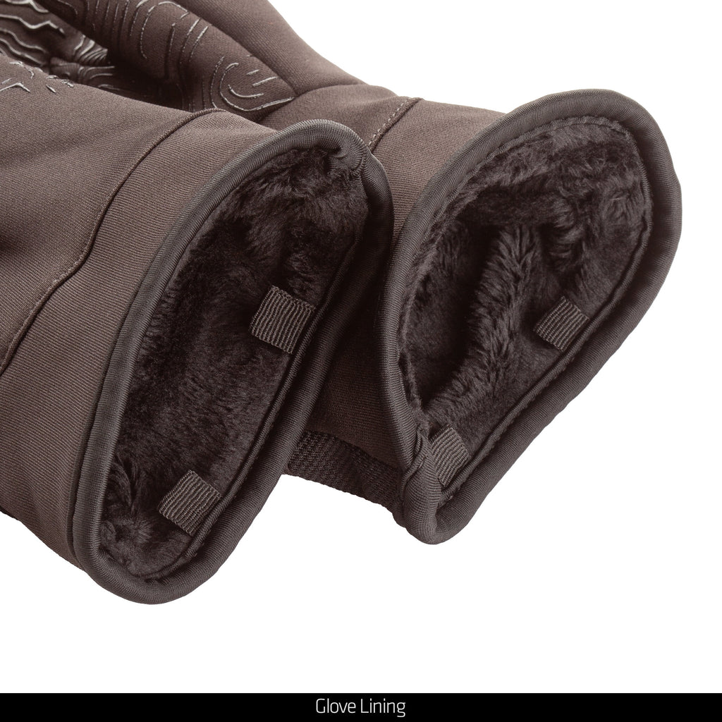 Black Midweight Hunting Gloves X540