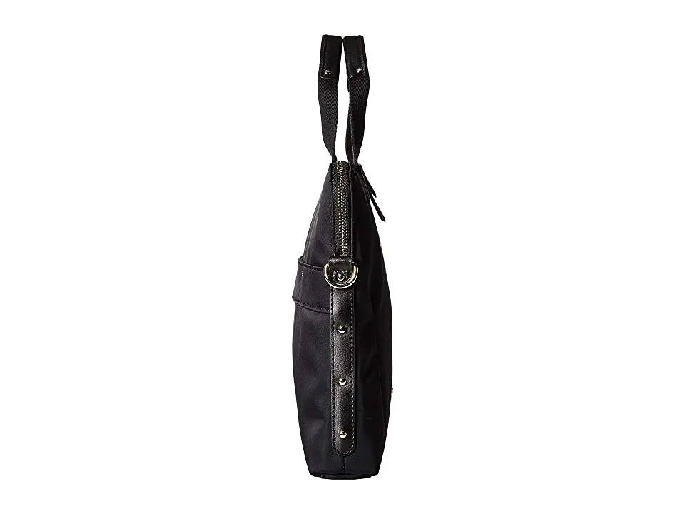 Jet Black Slim Laptop Bag Z9394
