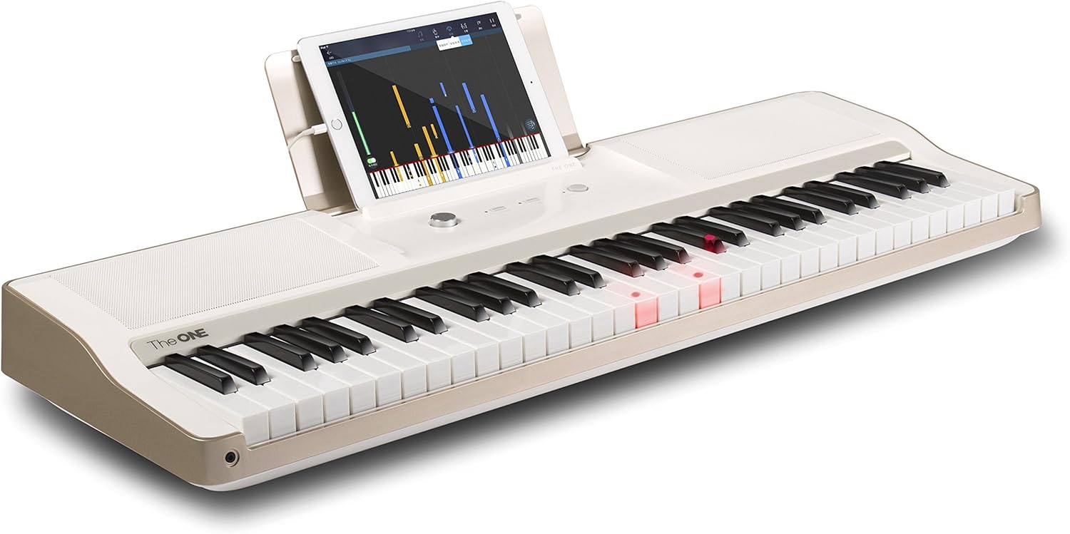 Onyx Black 61 Keys Smart Piano Keyboard W32264