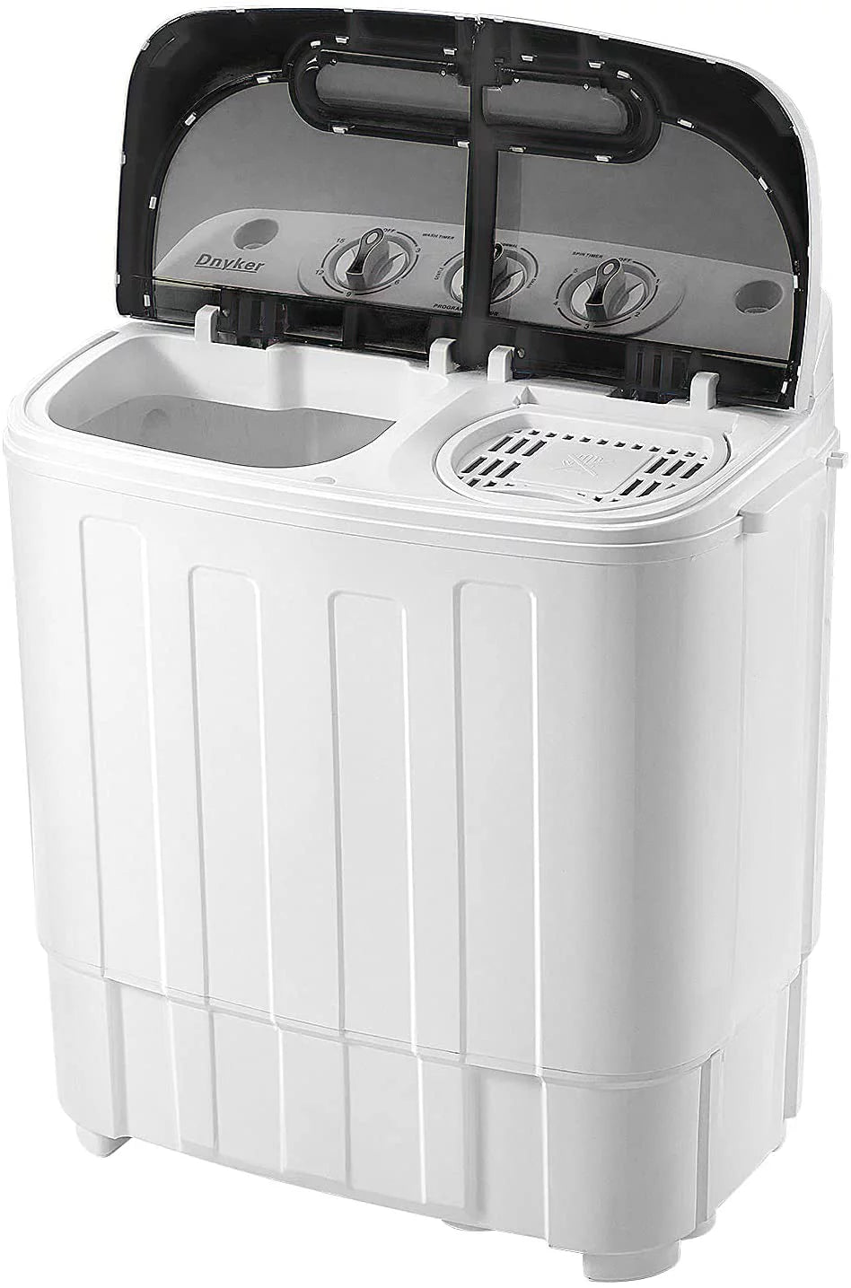 White Twin Tub Portable 16.5 lbs. Washing Machine and Dryer Combo U855179
