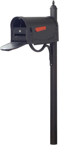 Floral Mailbox with Locking Insert and Mailbox Post I749